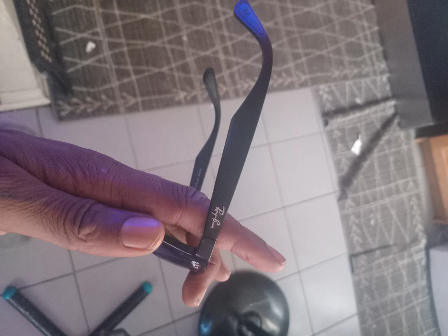 Polarized raybans sunglasses - photo 2