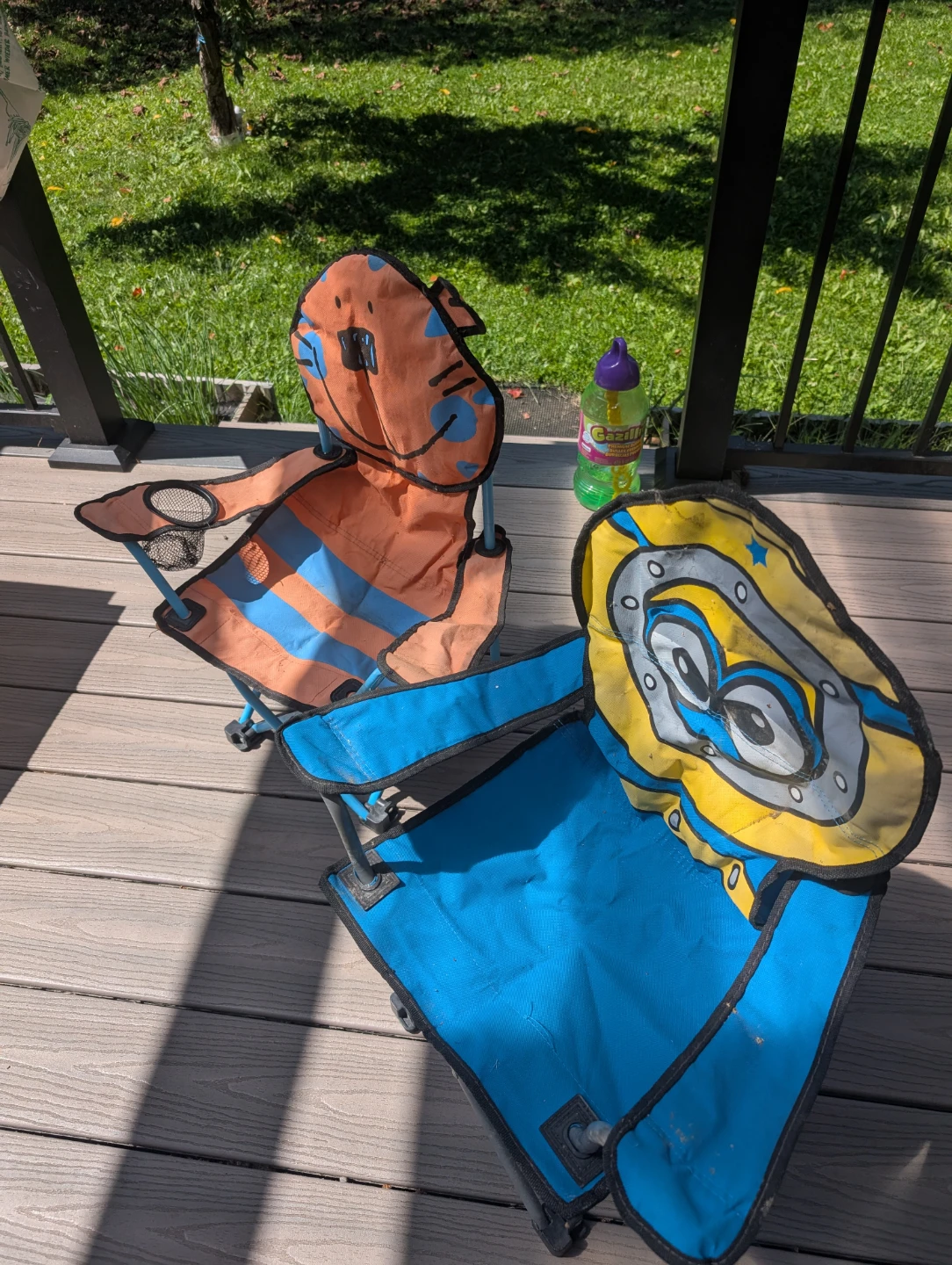 Kids Camping Chairs (2) - Minion & Tiger Theme - photo 2