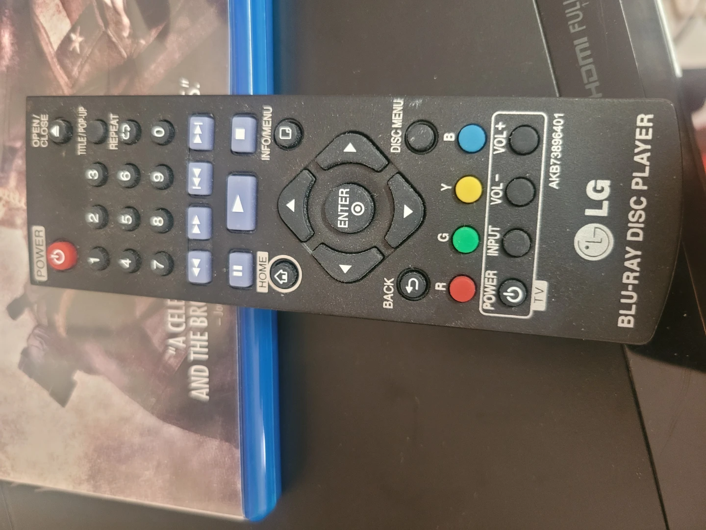 LG Blu-Ray Disc Player BP340 with Remote - photo 4
