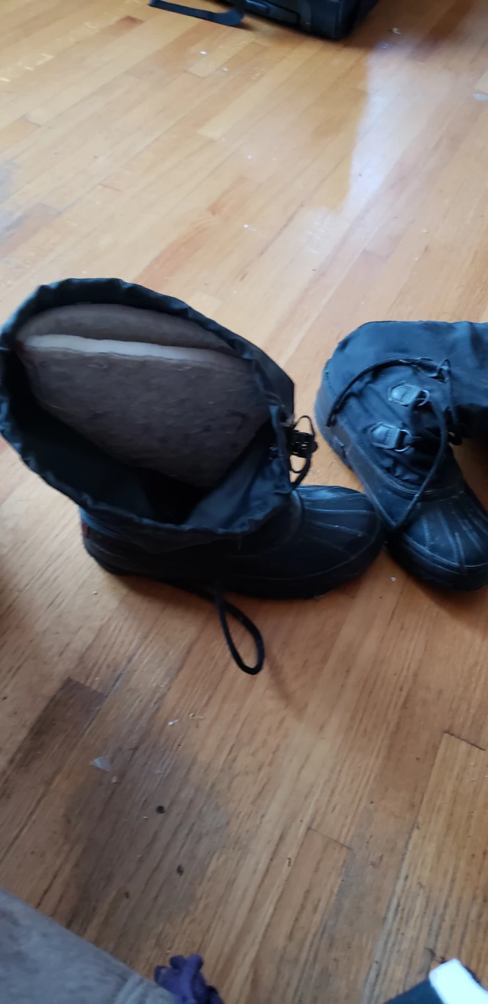 Sorel Black Winter Boots with Insulated Liners ladies size 8 - photo 3