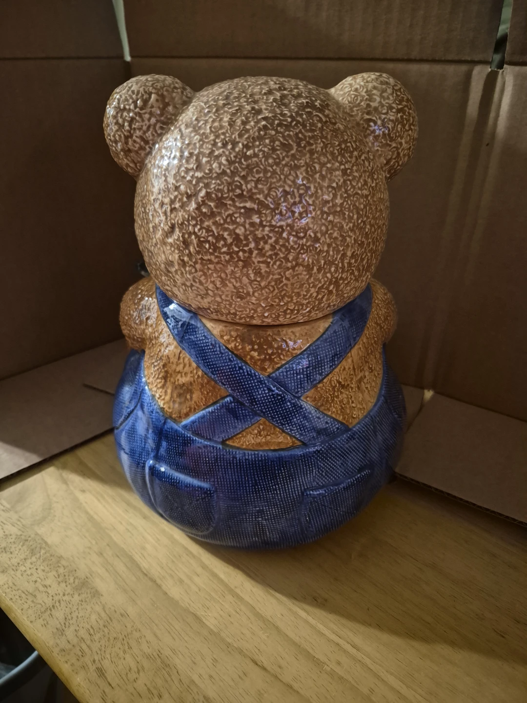 Vintage Studio Nova Teddy Bear Cookie Jar - photo 5