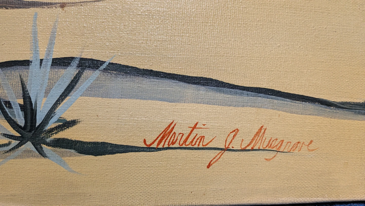 Large Native American Studio/Flatstyle Painting - photo 3