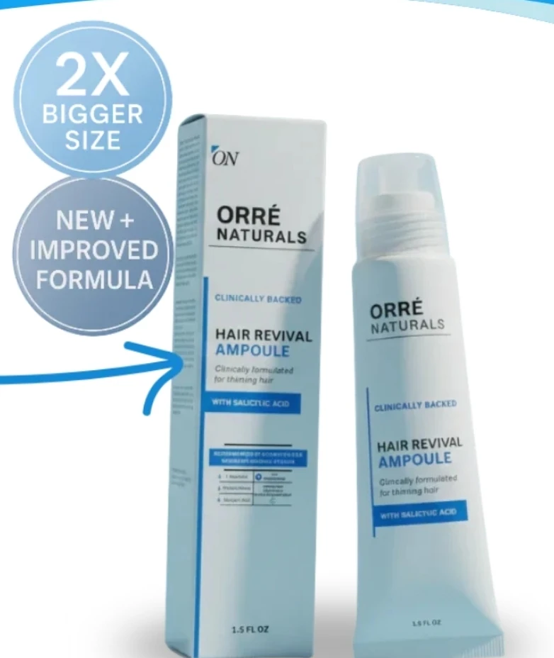Brand New OrréNaturals Hair Revival Ampoule (1.5 oz)