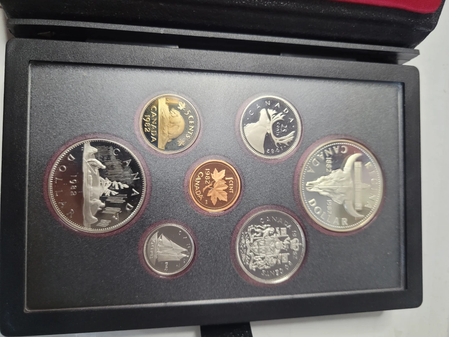 1982 Canadian Coin Collection Set