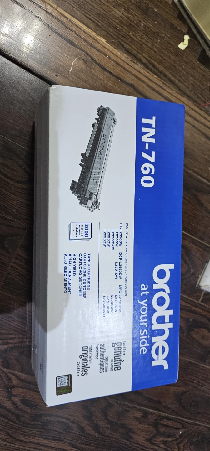 Brother TN-760 Toner Cartridge - photo 2