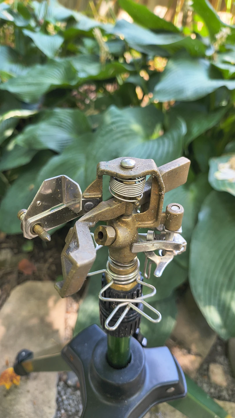 Tripod Sprinkler with Brass Head - photo 5