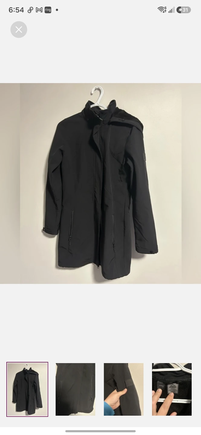 McKinley Black Softshell Jacket