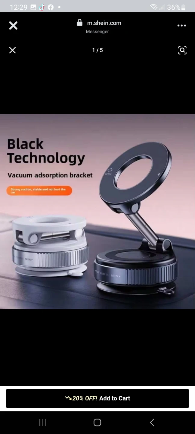Adjustable Phone Holder with Strong Adsorption