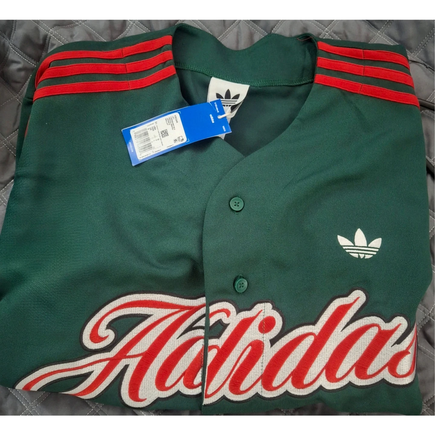 Adidas Originals Summer League Varsity Baseball Jersey  NWT