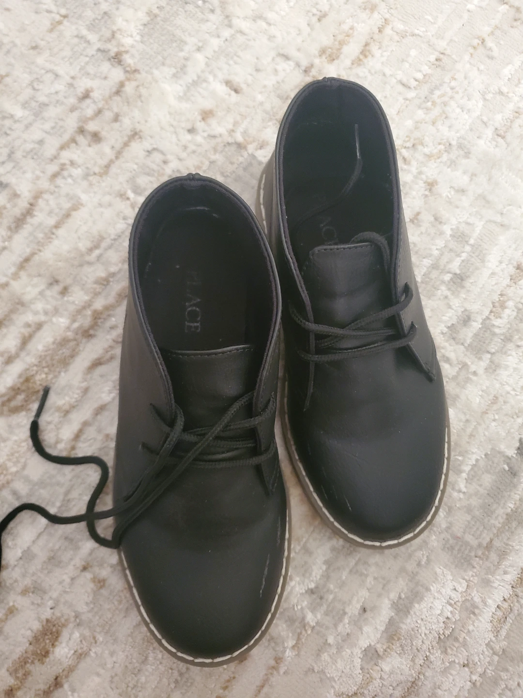 The Children's Place Black Chukka Boots