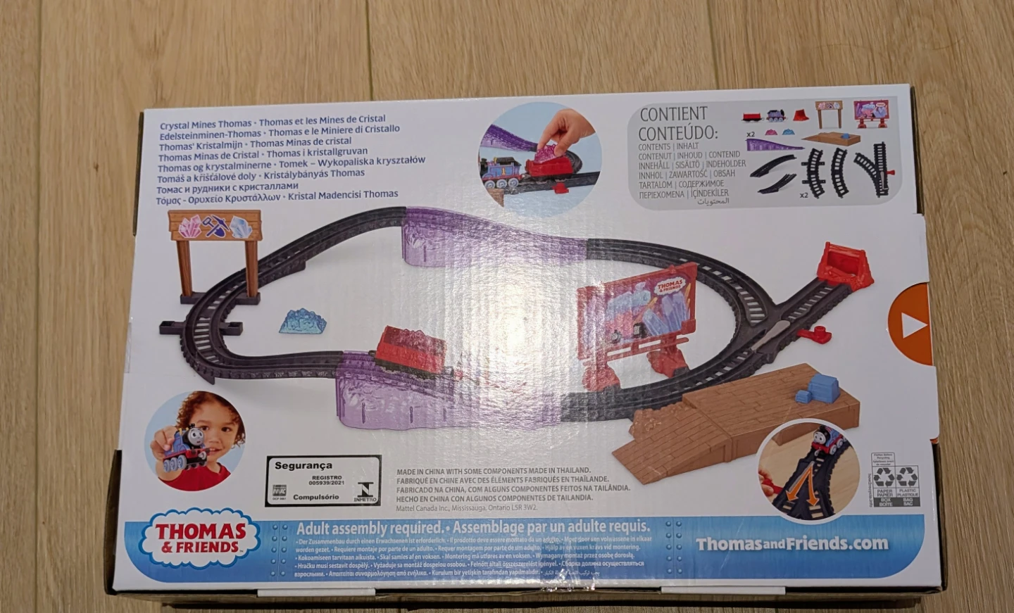 Thomas & Friends Crystal Mines Thomas Metal Engine Set - photo 3
