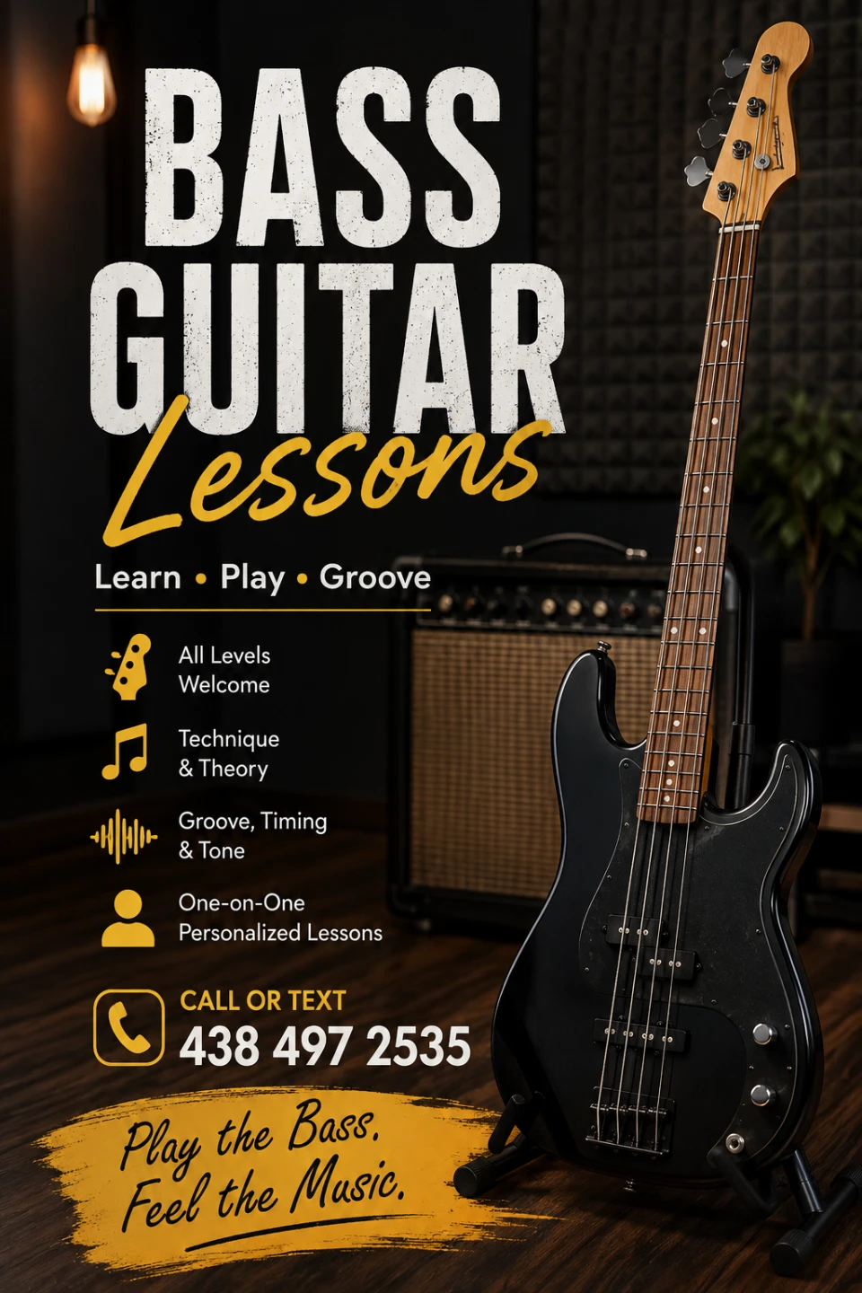 Bass Guitar Lessons