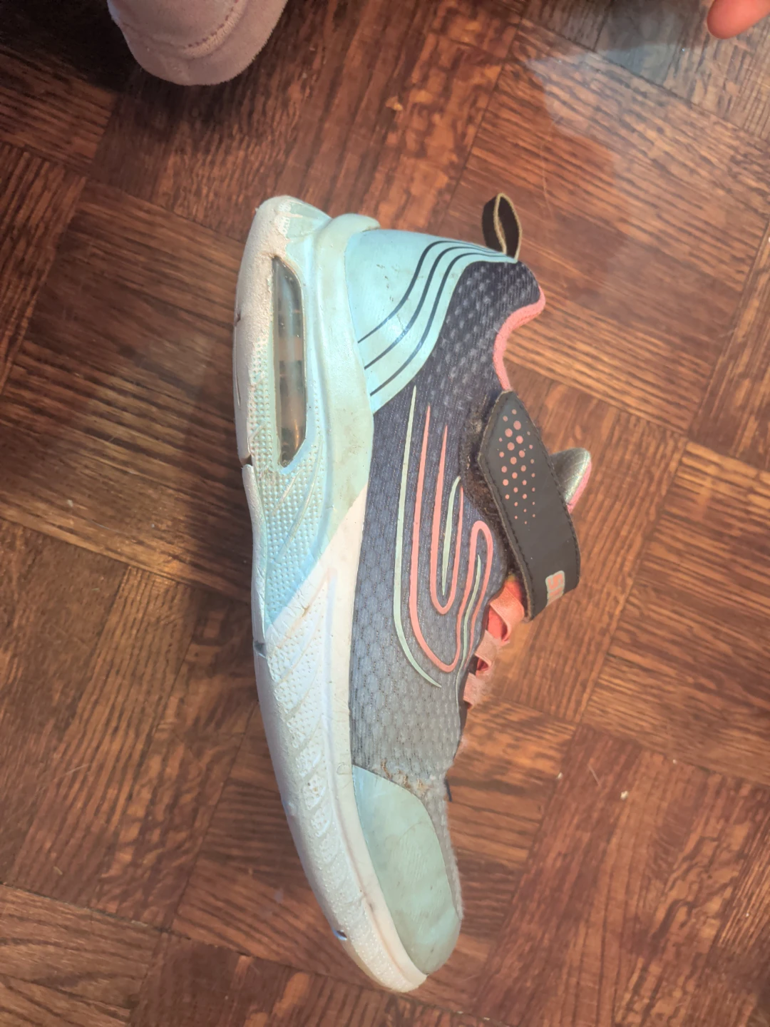 Skechers grey and pink kids sneakers - photo 4