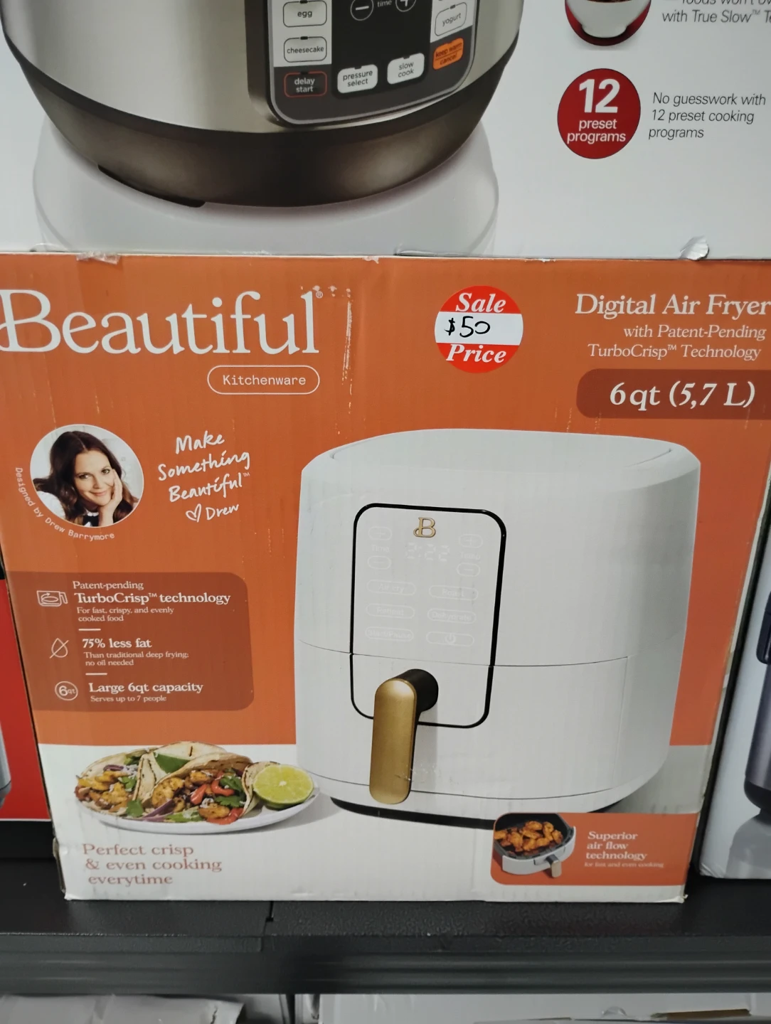 Beautiful Digital Air Fryer 6qt