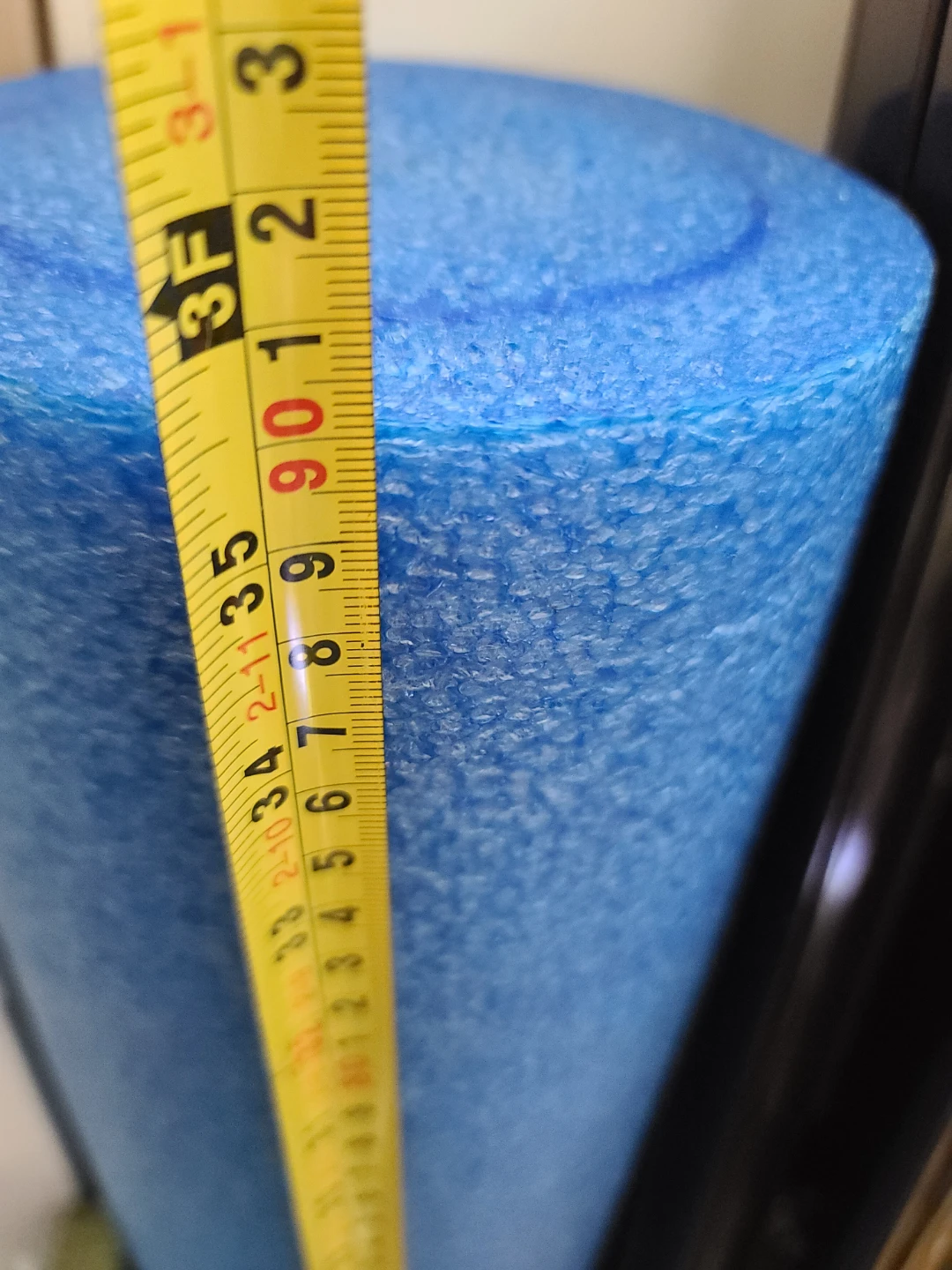 Premium Full-Size High-Density Foam Roller (Blue) — $10 - photo 5