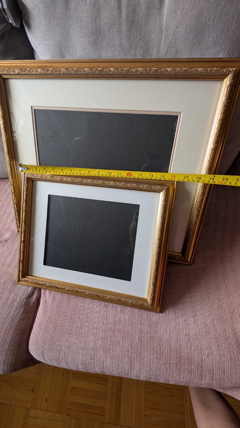 Gold Ornate Picture Frames Set of 2 - photo 4