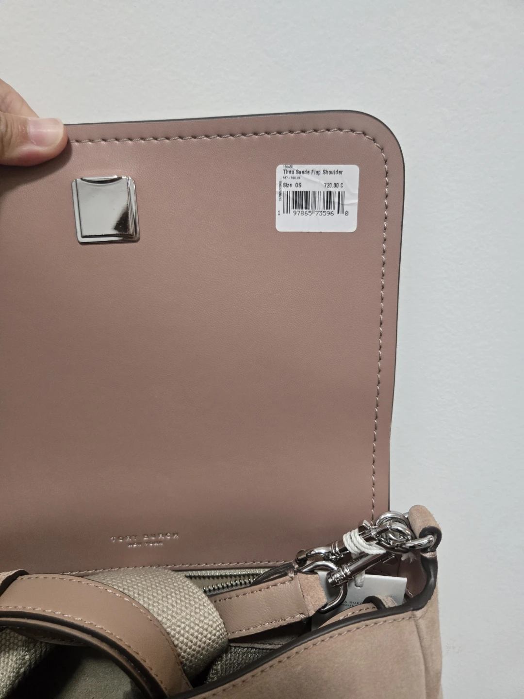 Tory Burch Thea Suede Flap Shoulder Bag - photo 2