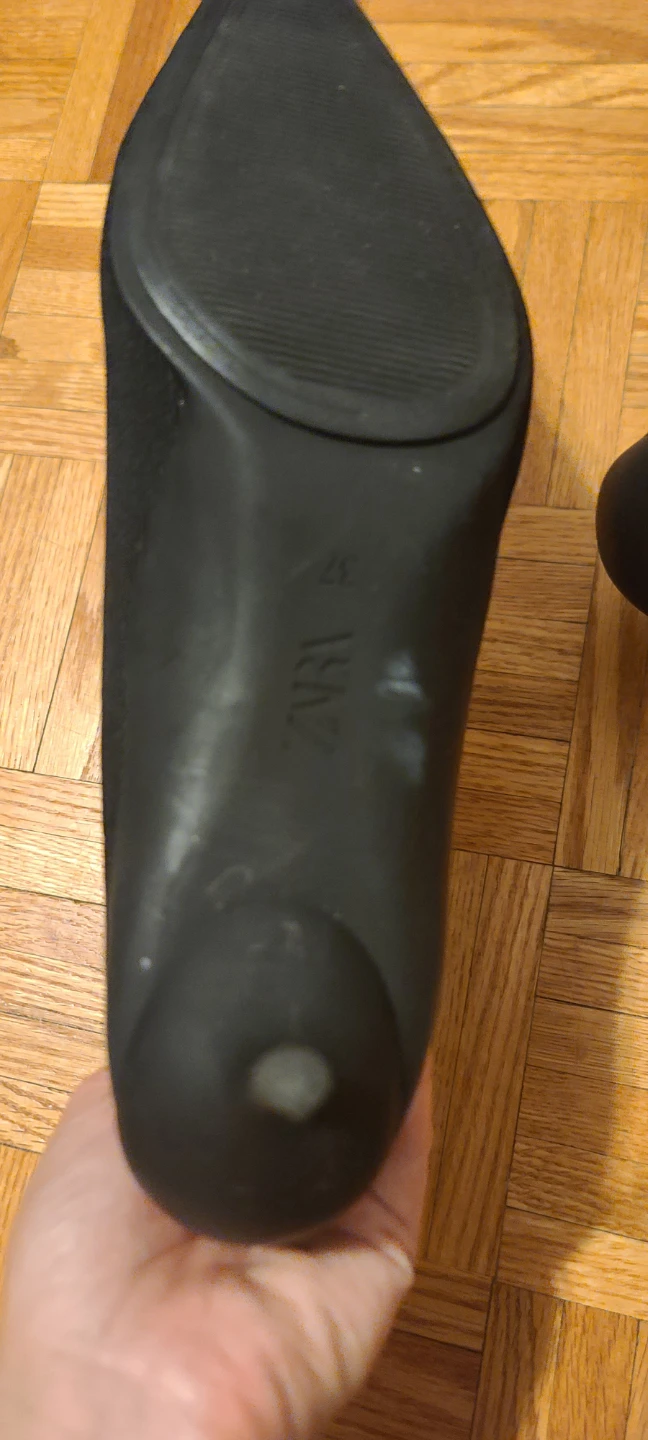 Zara Black Sock Boots - Size 37 - photo 4