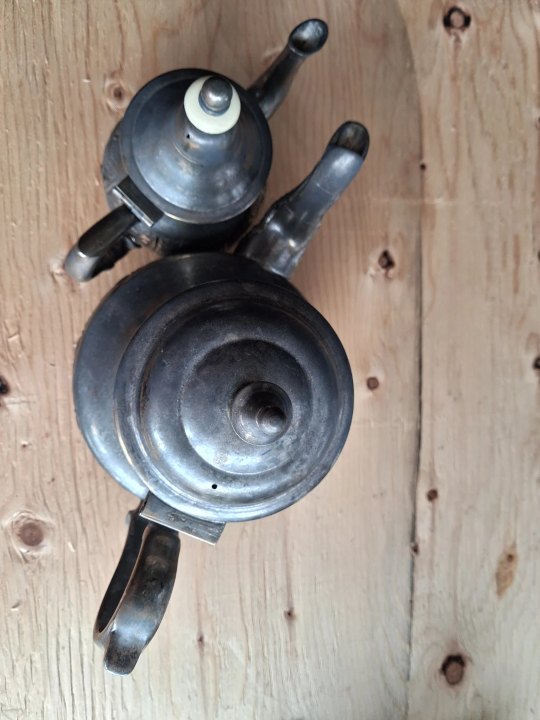 Vintage Metal Tea Pot - photo 4