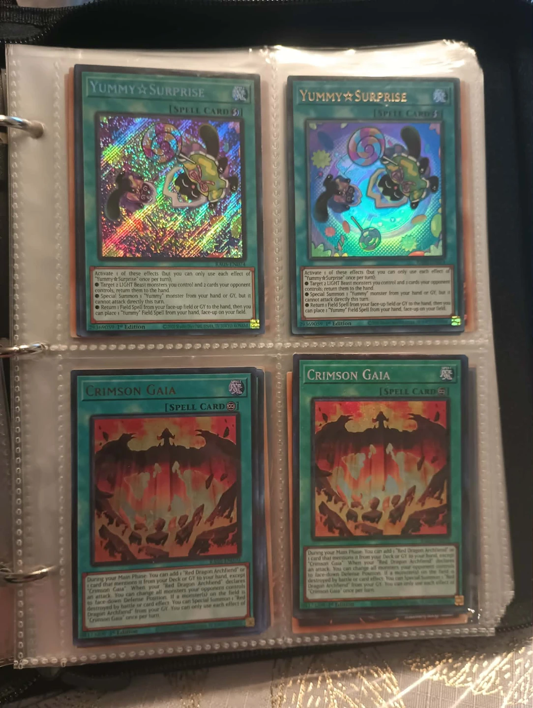 Yugioh Cards Dark Magician Girl Binder part2