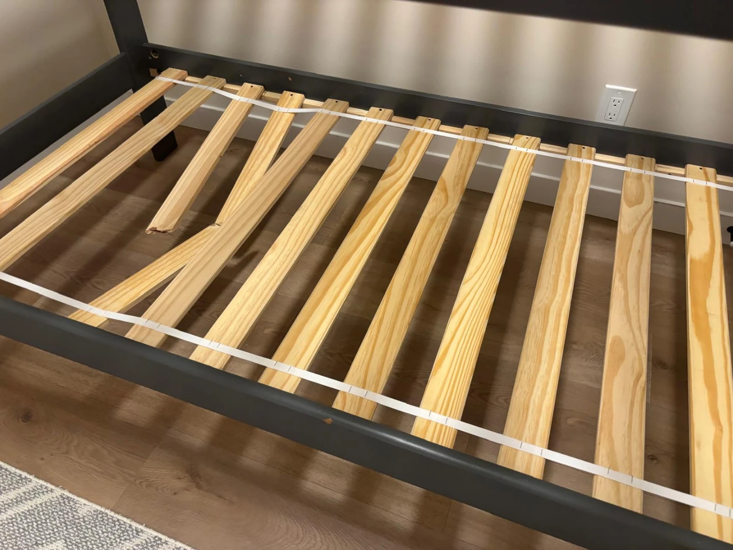 WOODEN BUNK BED - GOOD TIMBER - GOOD  CONDITION (2 beds)
