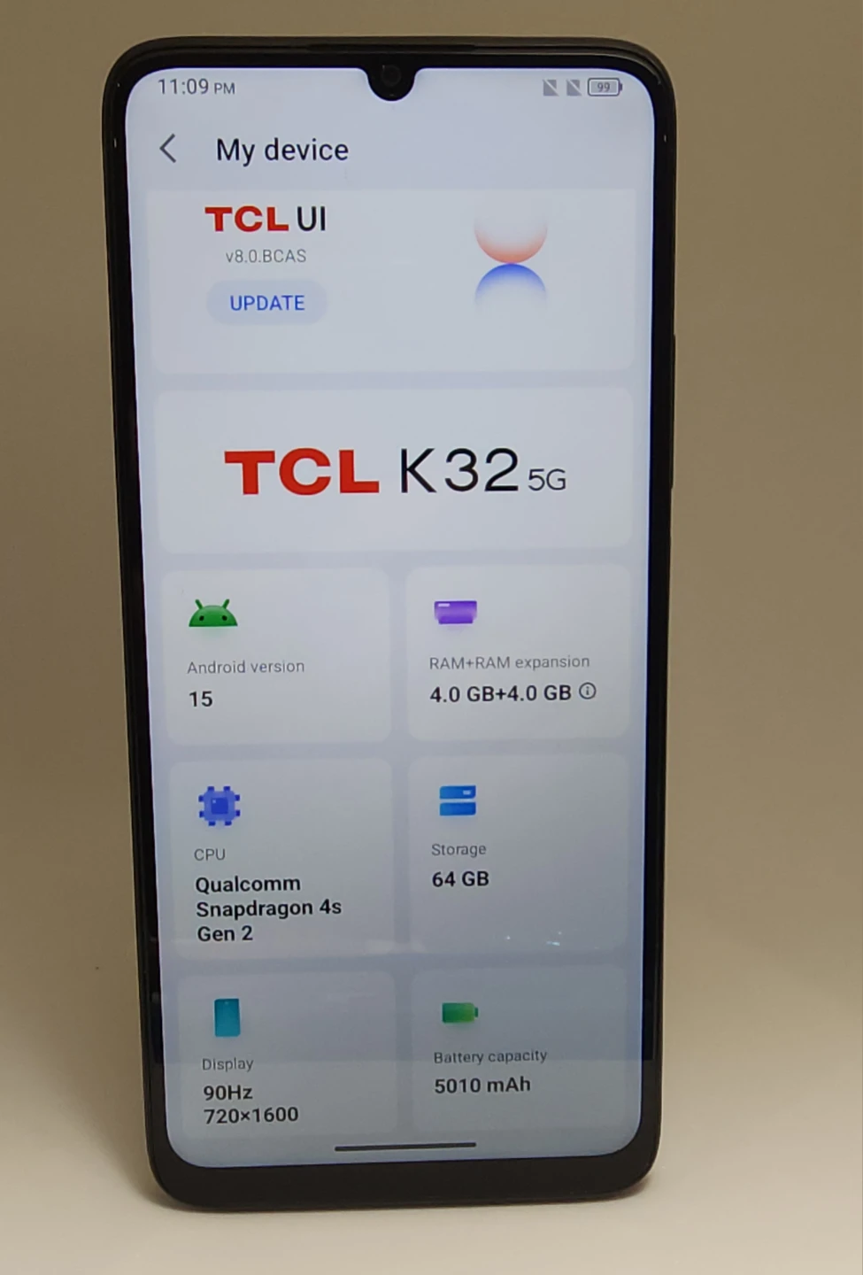 TCL K32 5G Smartphone Unlocked works on all carrier worldwide