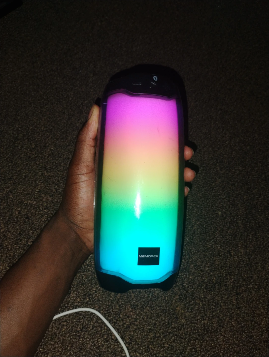 Memorex Portable Bluetooth Speaker with Lights - photo 3