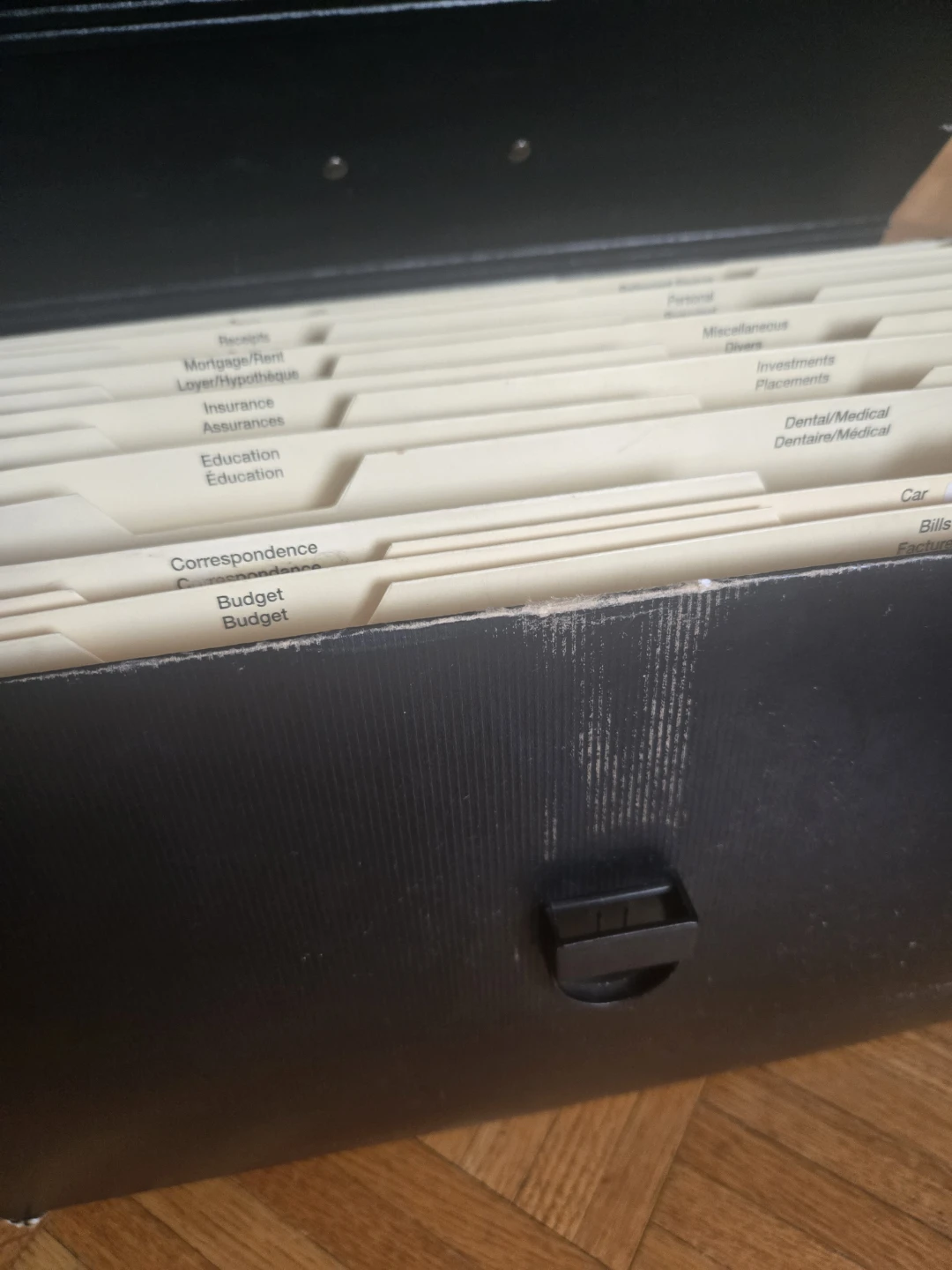Expandable File Folder Case (used but decent state) - photo 2