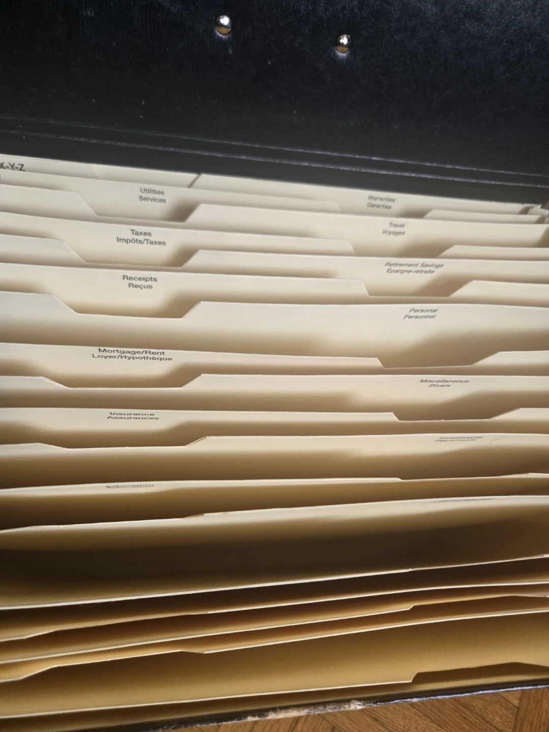 Expandable File Folder Case (used but decent state) - photo 5