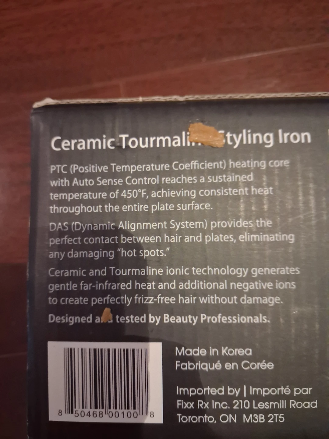 Ceramic Tourmaline Styling Flat Iron - Like New - photo 2
