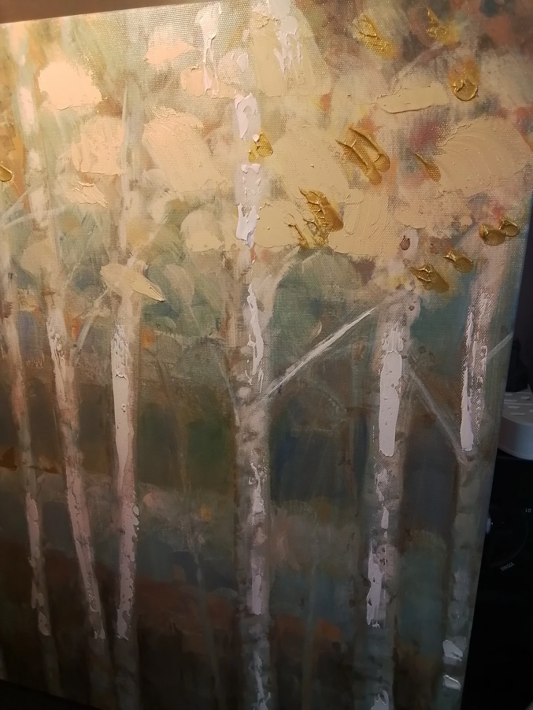 Ruane Manning "Nature's Palette I" Embellished Canvas Art - photo 4