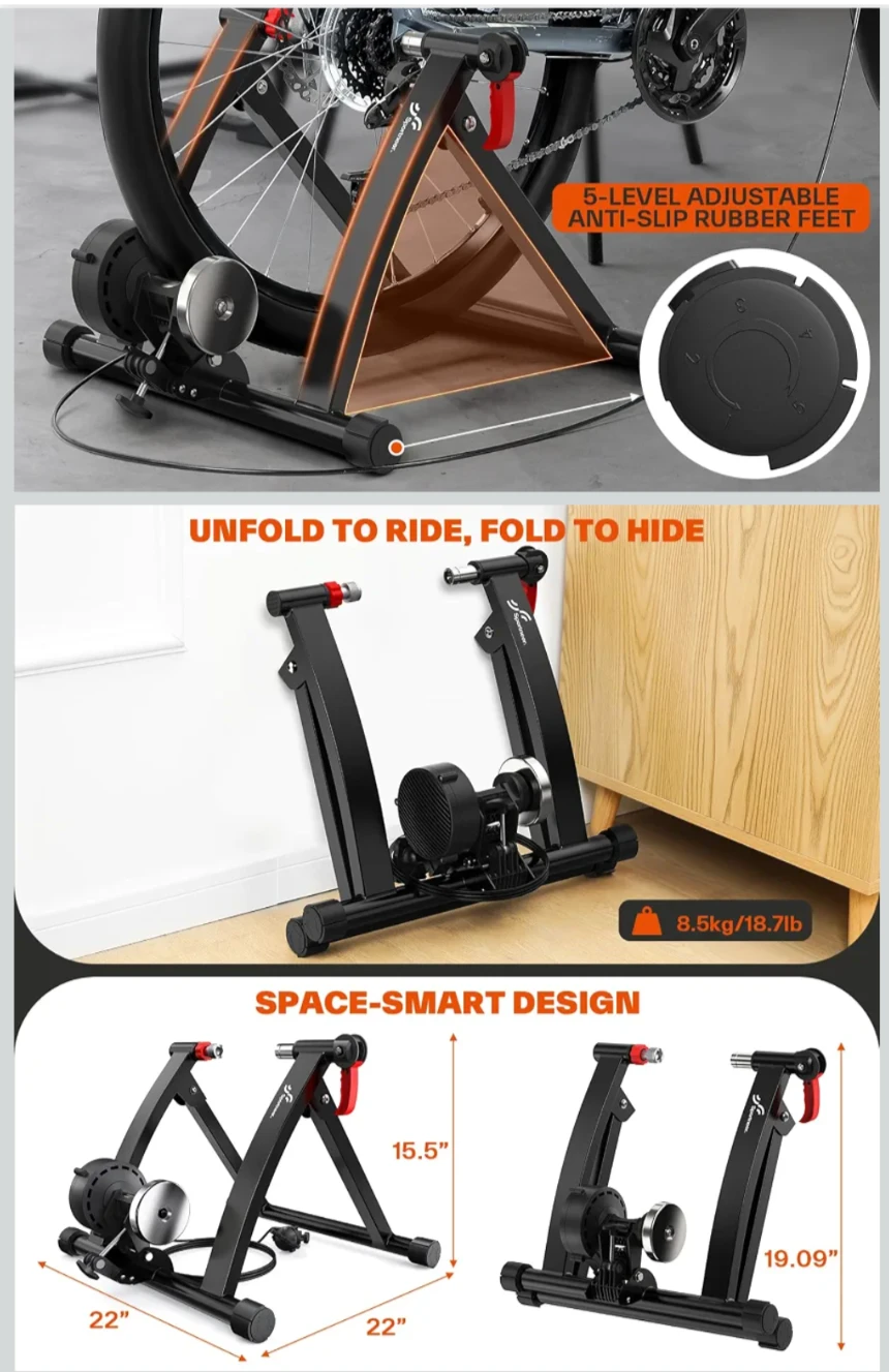 Sportneer Bike Trainer Stand - photo 4