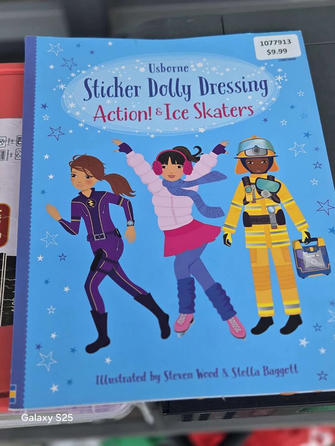 Usborne Sticker Dolly Dressing Action! & Ice Skaters Book - photo 3