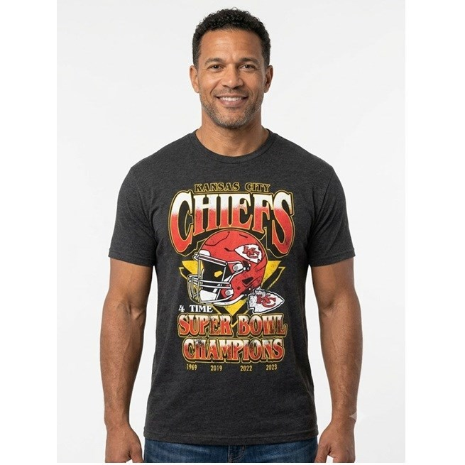 officially Licensed nfl kc chiefs super bowl champs tshirts