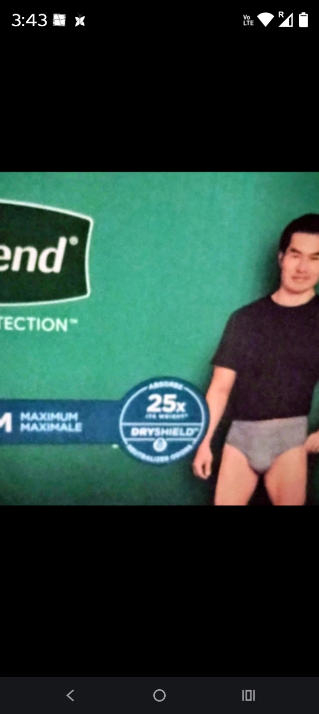 New 46 pack Depend Protection Underwear