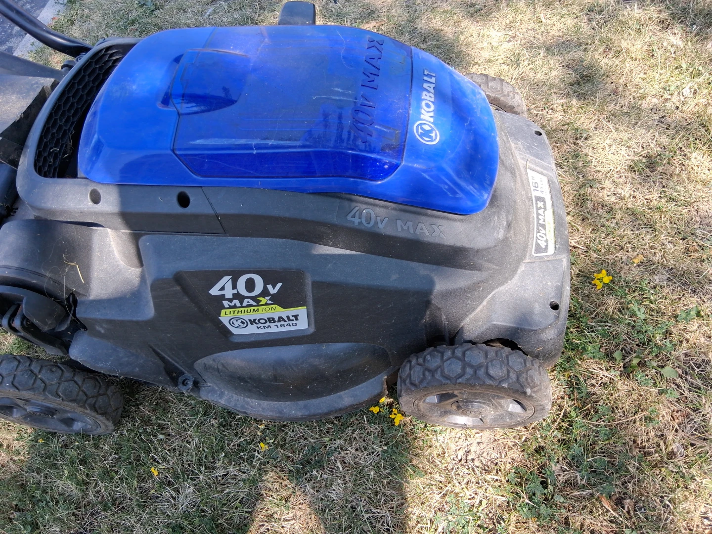 Kobalt 40V Max 16" Cordless Electric Lawn Mower