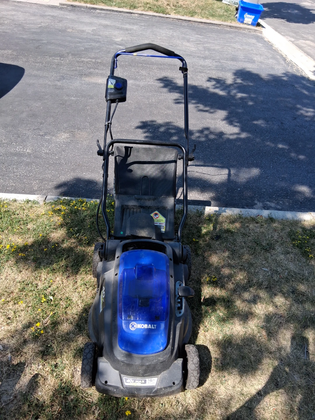 Kobalt 40V Max 16" Cordless Electric Lawn Mower - photo 3