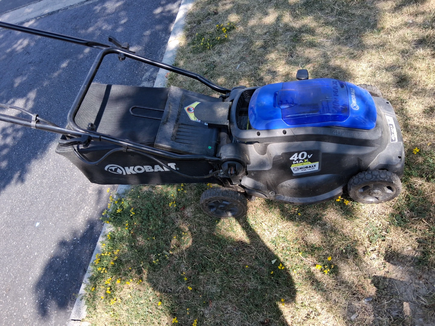 Kobalt 40V Max 16" Cordless Electric Lawn Mower - photo 4