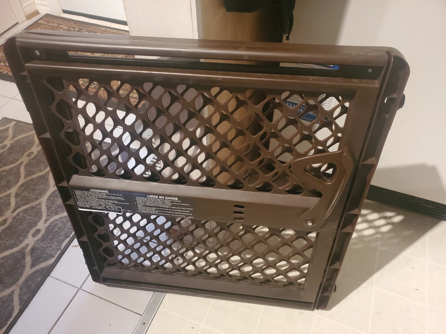 Brown Safety Gate - photo 2