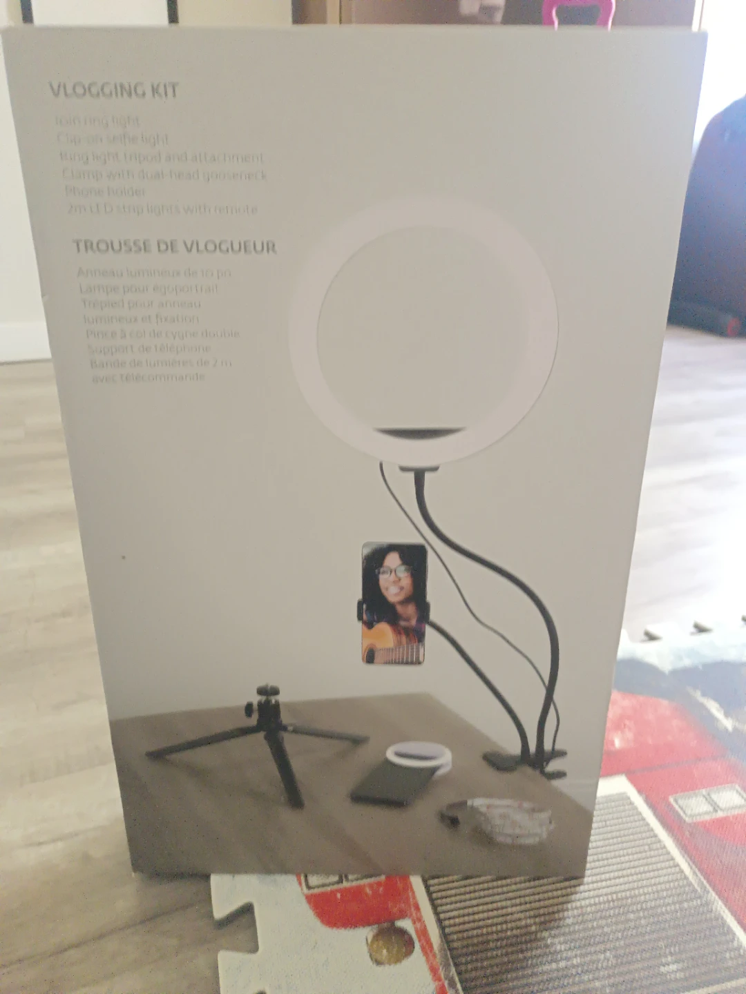 Vlogging Kit with Ring Light