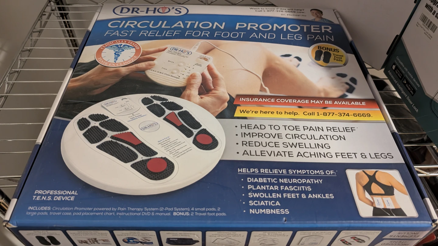 DR-HO'S Circulation Promoter for Foot and Leg Pain