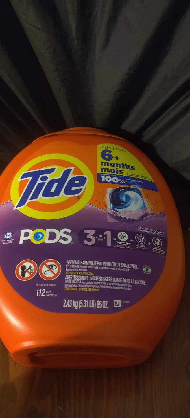Tide PODS Spring Meadow Laundry Detergent 112 count