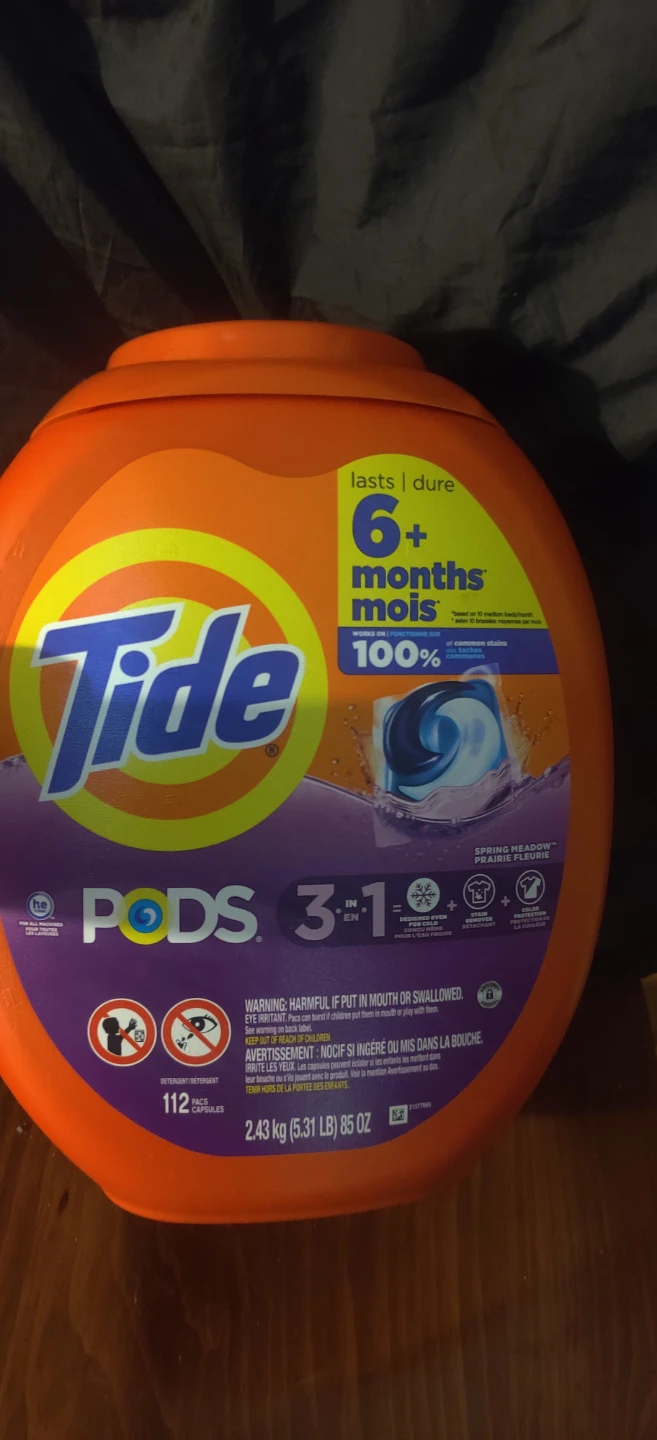 Tide PODS Spring Meadow Laundry Detergent 112 count - photo 3
