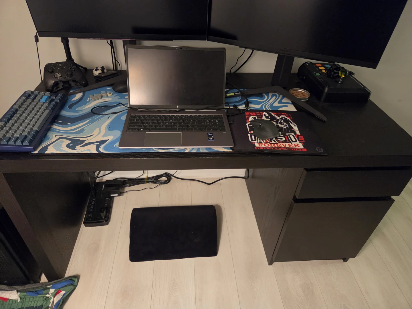 Ikea Malm desk (brown)
