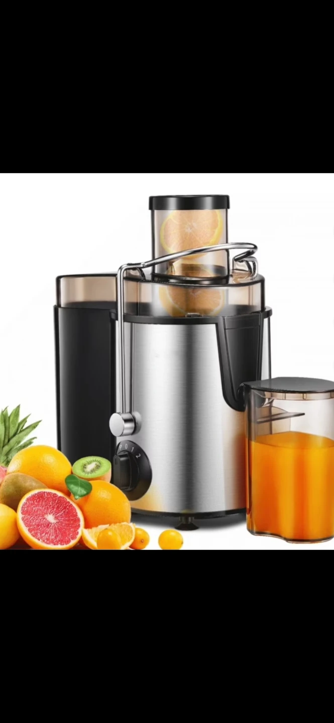 Juicer with Stainless Steel Body
