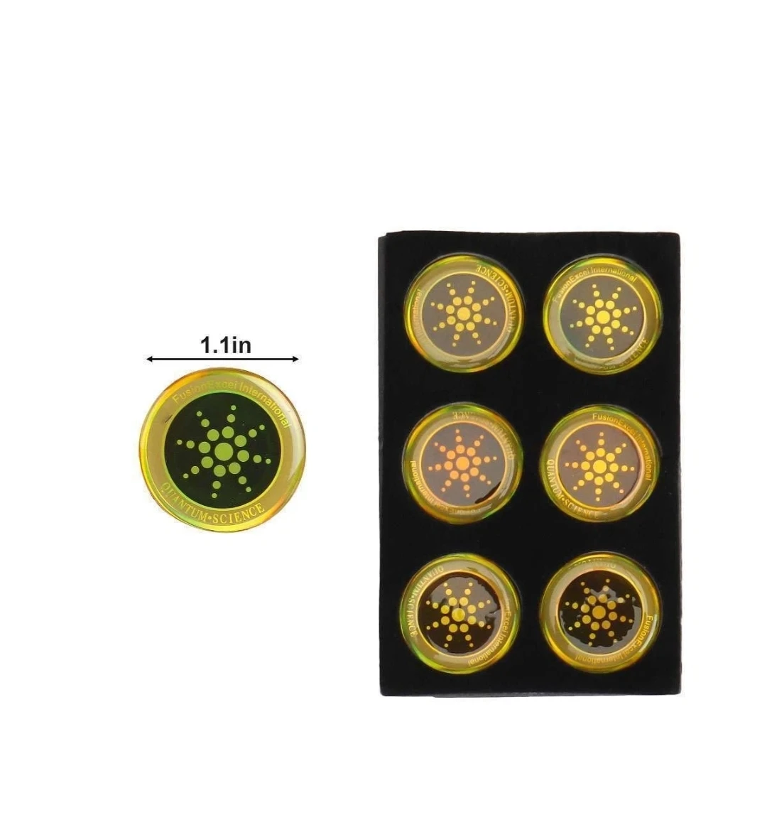 Quantum Shield Nano Technology Stickers (6 Pcs) - photo 4