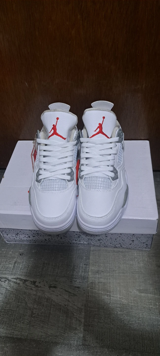 Air Jordan 4 Retro White oreo - photo 3