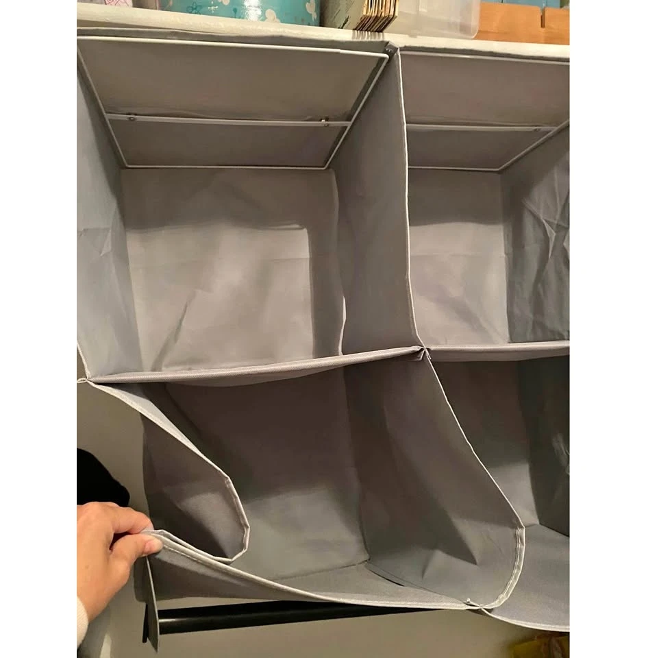 4-Shelf Hanging Closet Organizers Сlothes Hanger Rod Storage