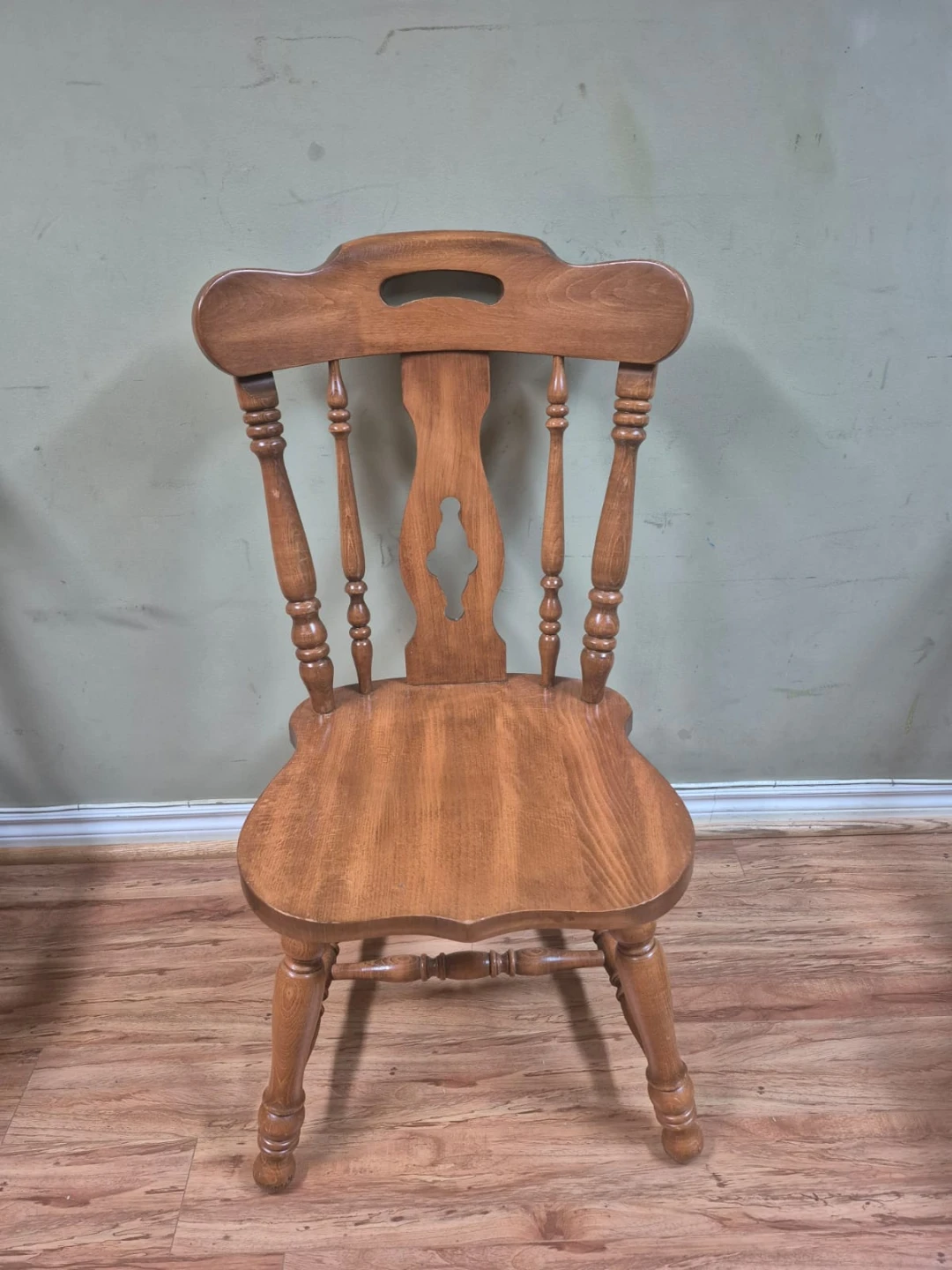 Set of 4 Solid Wood Dining Chairs