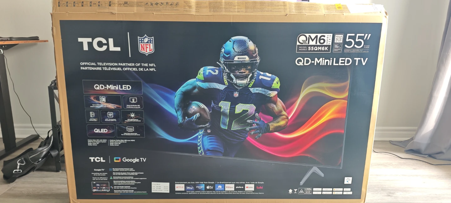 TCL 55" QD-Mini LED 4K Google TV - photo 2